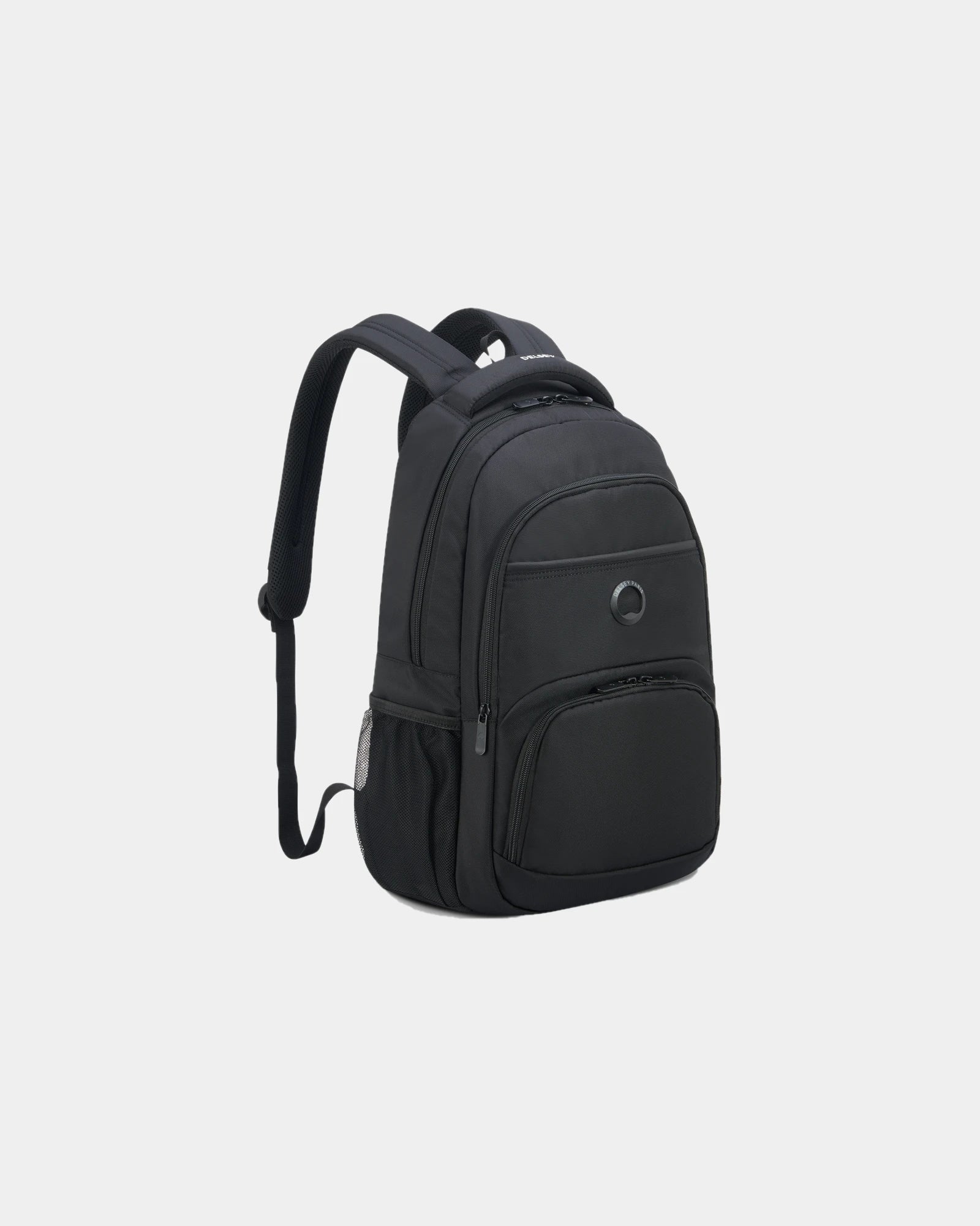 Custom polyester backpack Delsey Aviator - Black