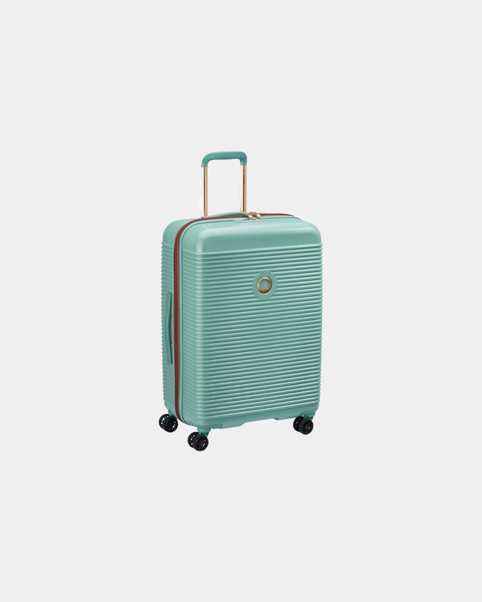Custom ABS polycarbonate suitcase Delsey Freestyle - M - Almond