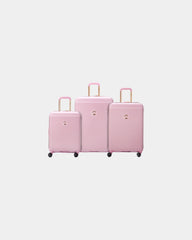 Custom ABS polycarbonate luggage set Delsey Freestyle - Peony