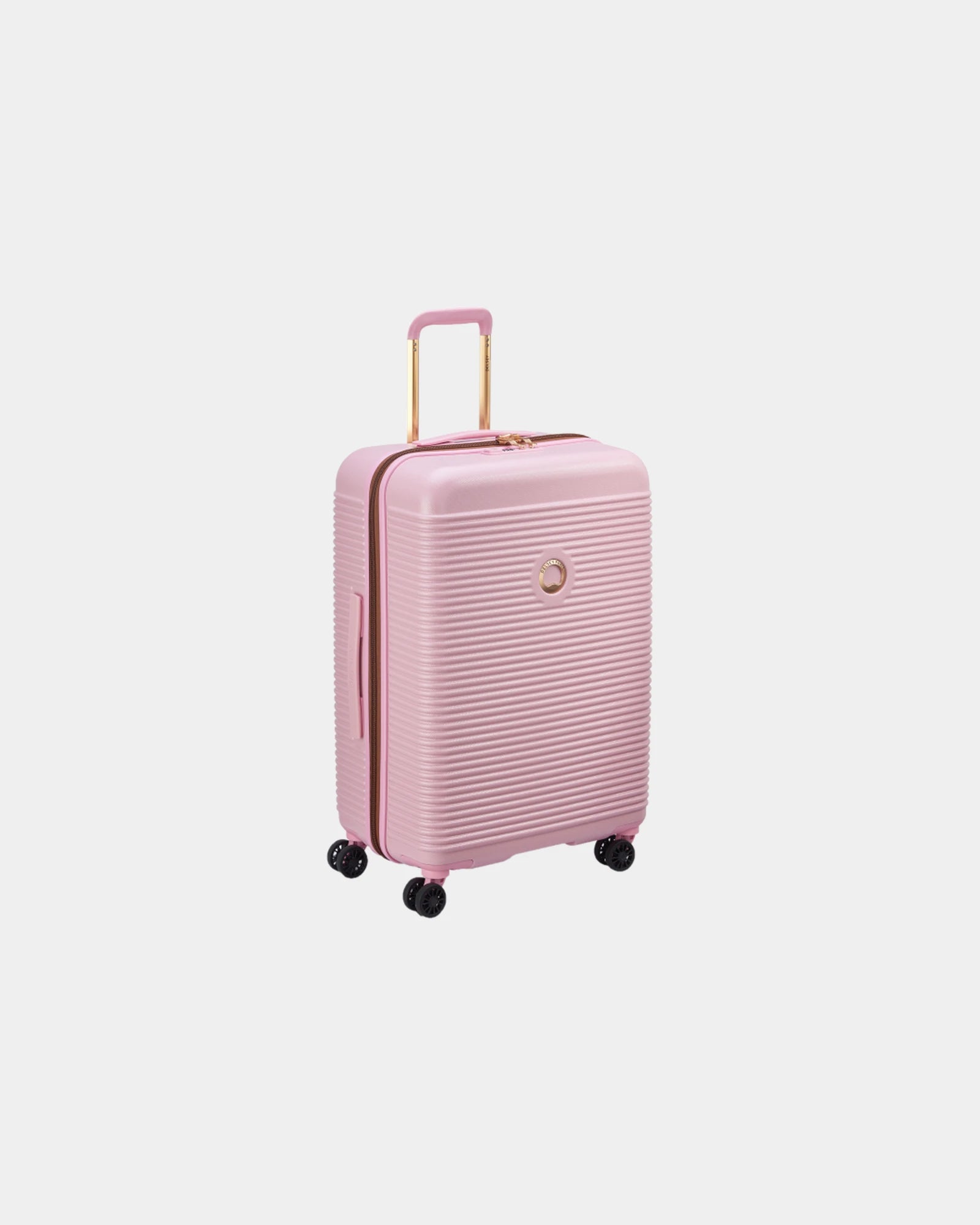 Custom ABS polycarbonate suitcase Delsey Freestyle - M - Peony