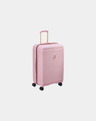 Custom ABS polycarbonate suitcase Delsey Freestyle - M - Peony