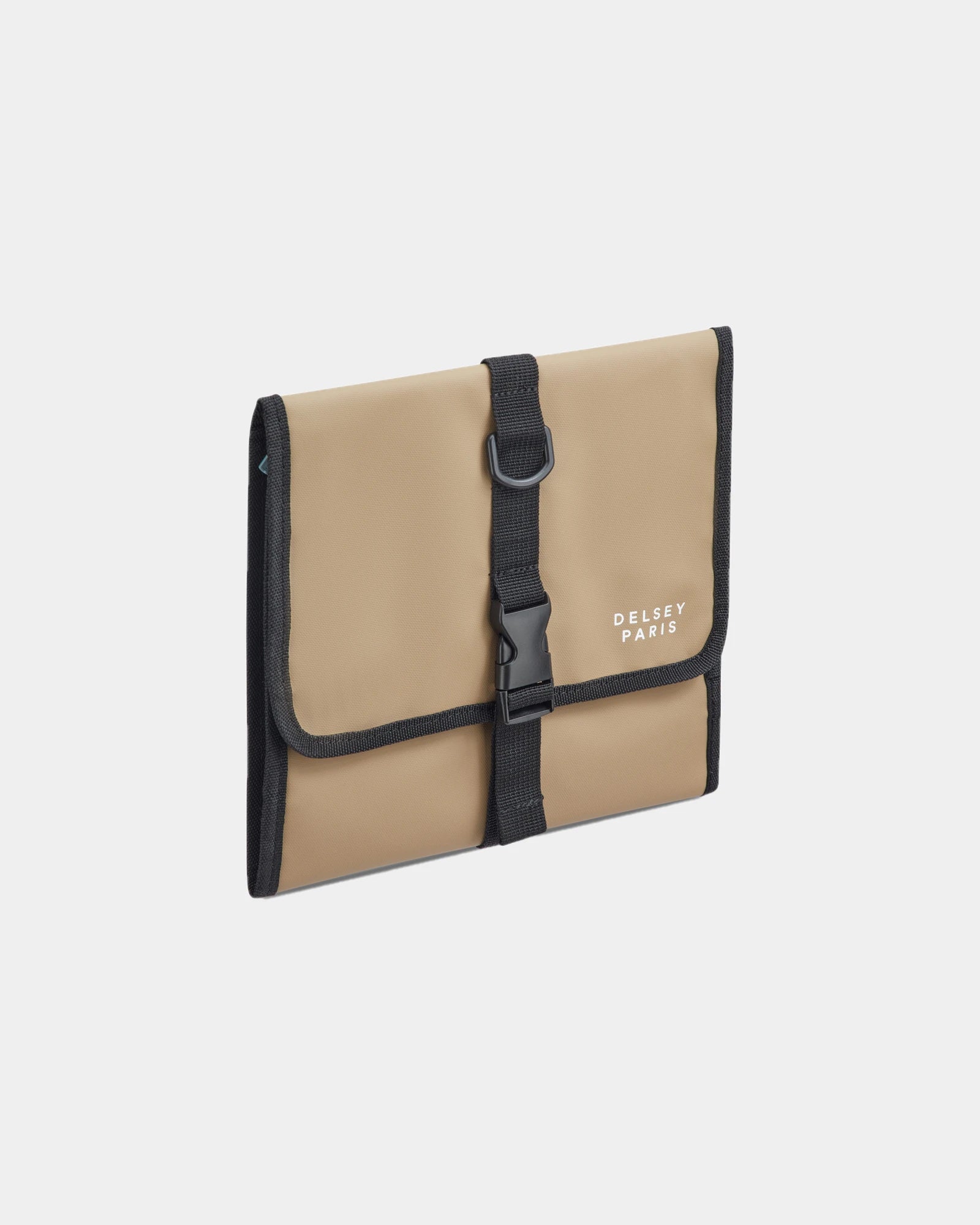 Custom recycled toiletry bag Delsey Maubert 2.0 - Beige