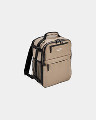 Custom recycled polyester Delsey Maubert 2.0 backpack - Beige