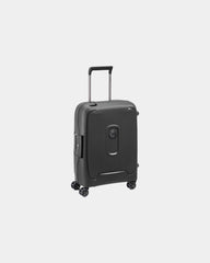 Custom recycled polypropylene cabin suitcase Delsey Moncey - Black
