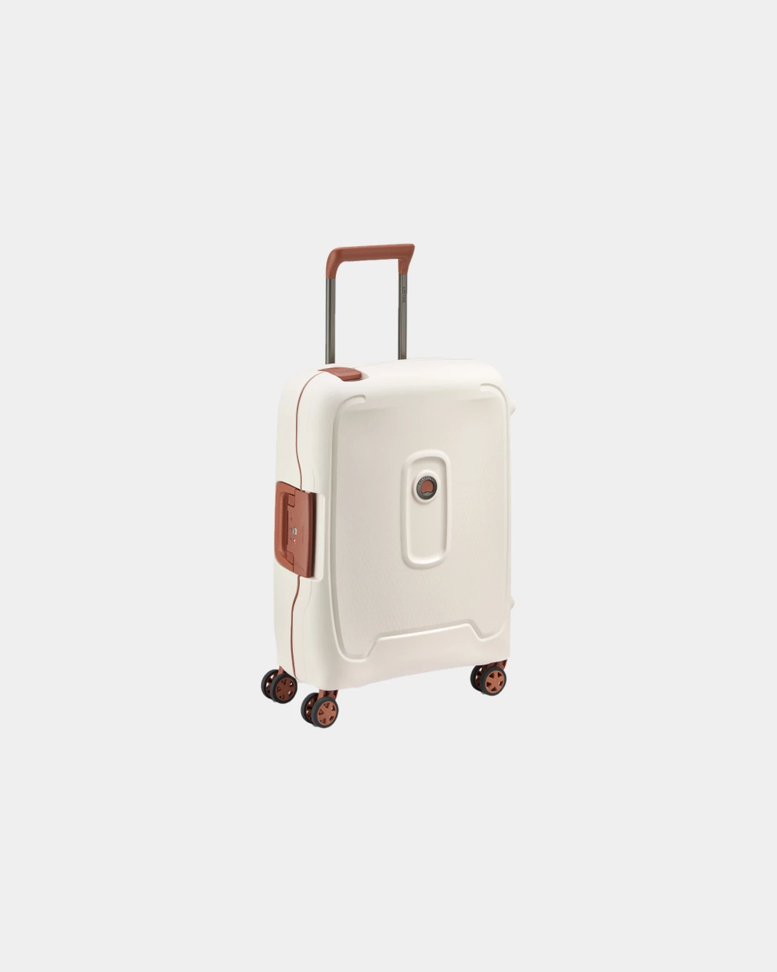 Custom recycled polypropylene cabin suitcase Delsey Moncey - Angora