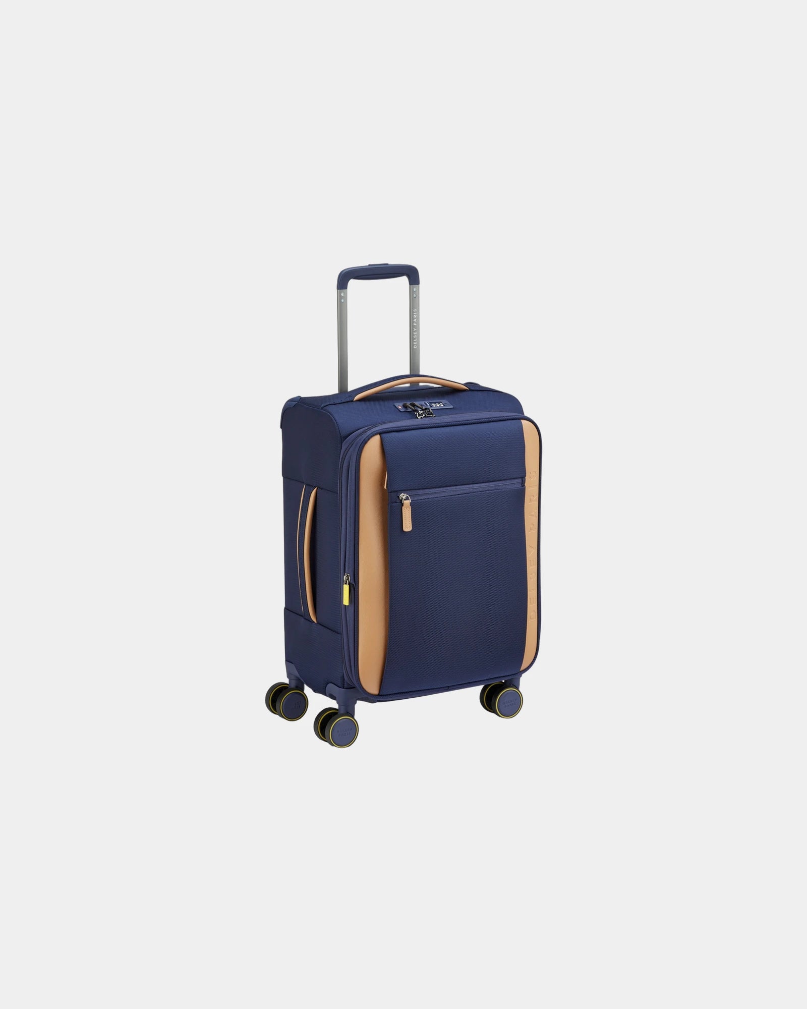 Custom recycled polyester cabin suitcase Delsey Montmartre 3 - 9
