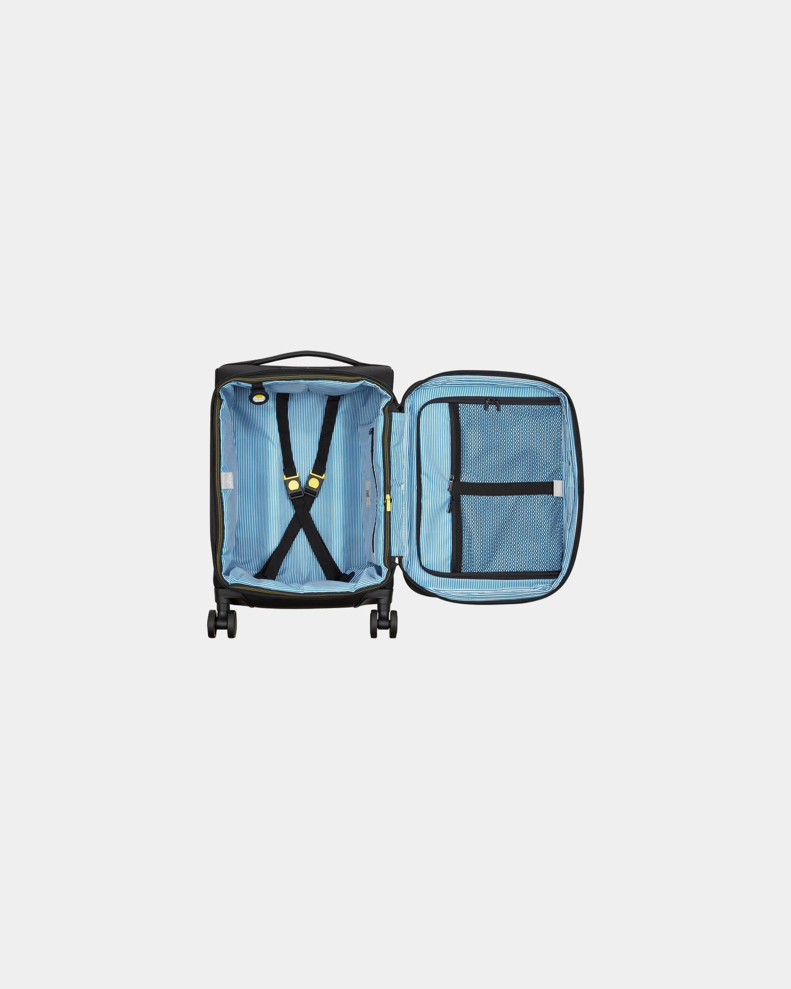 Custom recycled polyester cabin suitcase Delsey Montmartre 3 - 5