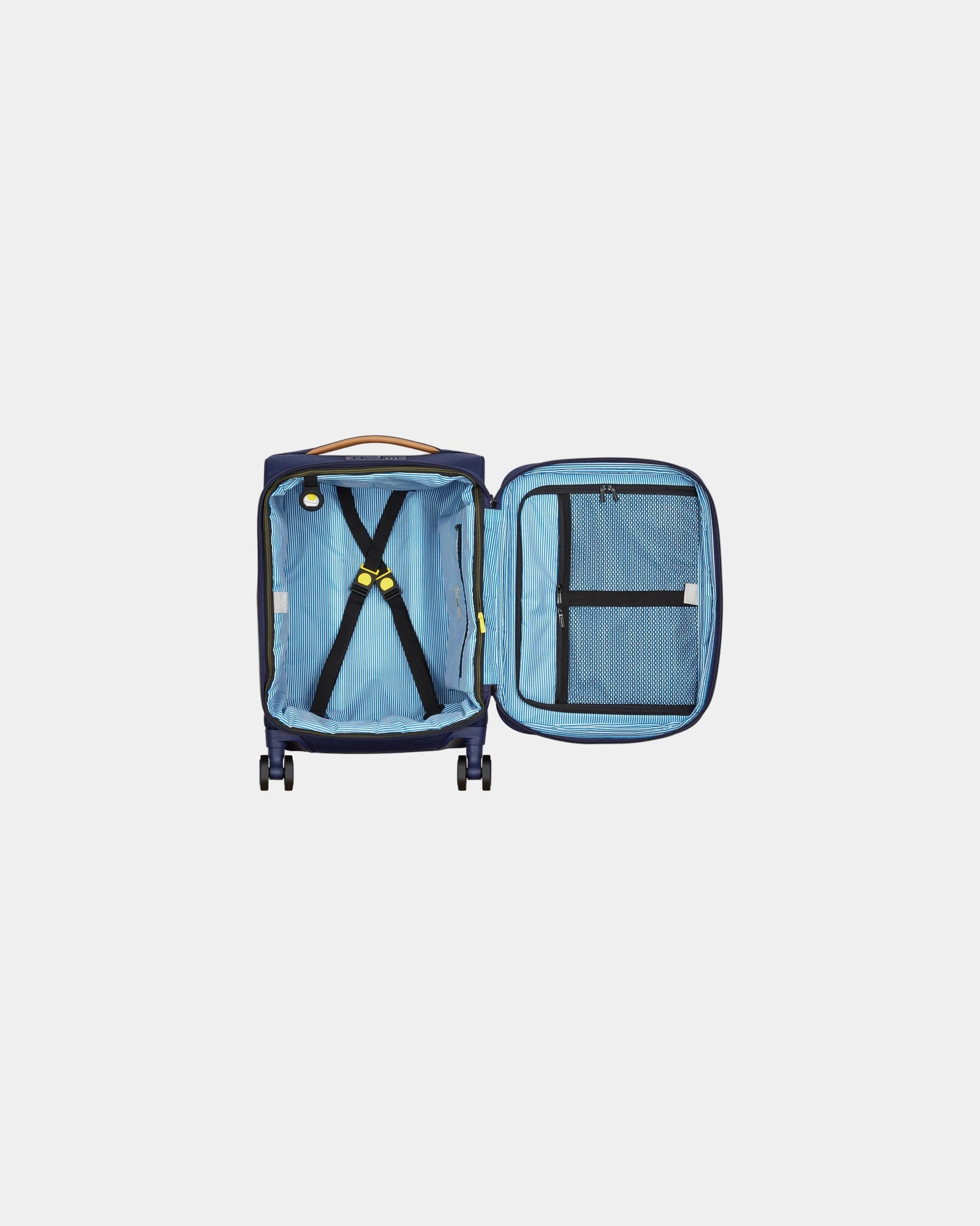 Custom recycled polyester cabin suitcase Delsey Montmartre 3 - 13
