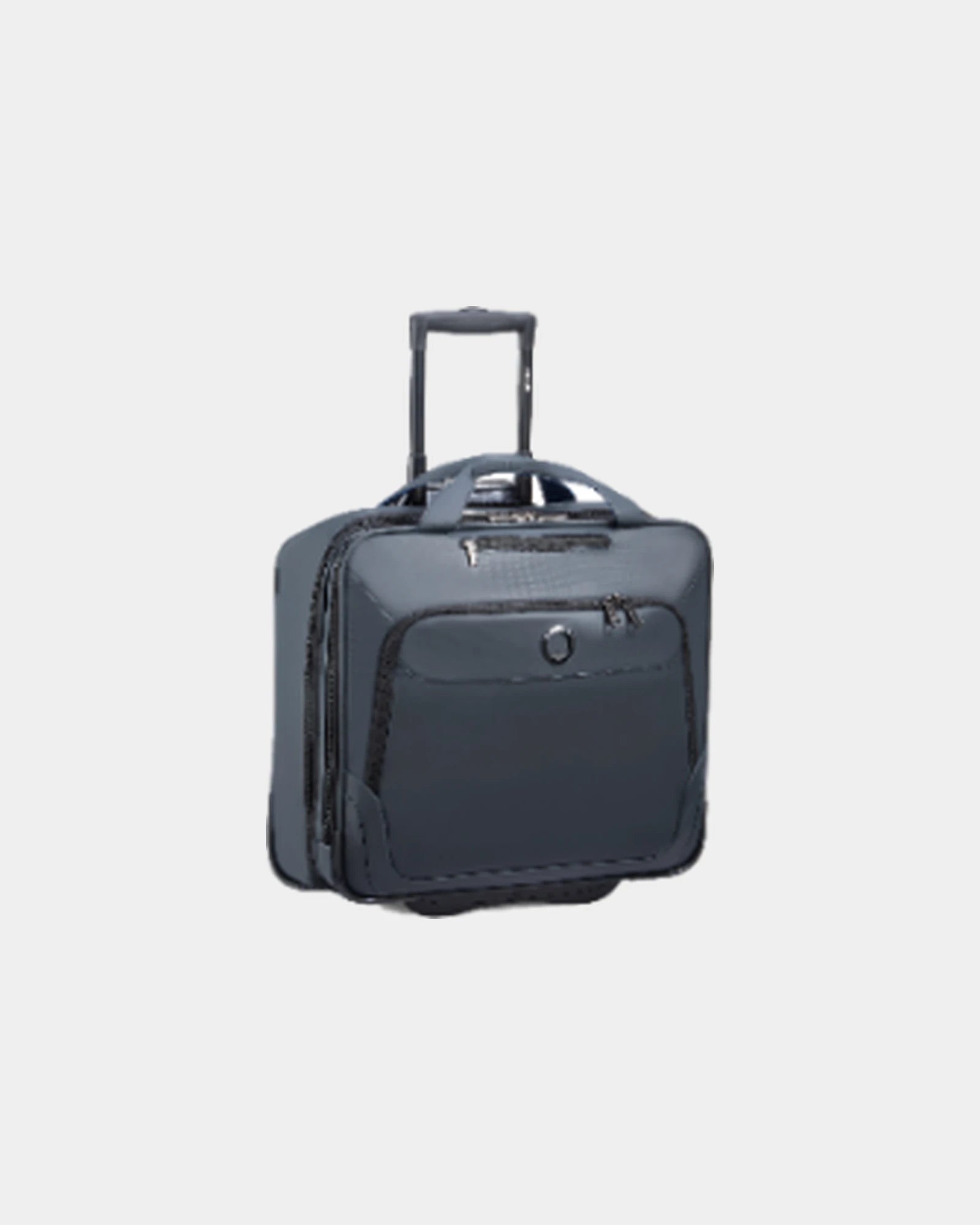 Custom polyester cabin trolley Delsey Parvis Plus - Grey