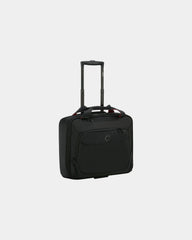 Custom polyester cabin trolley Delsey Parvis Plus - Black