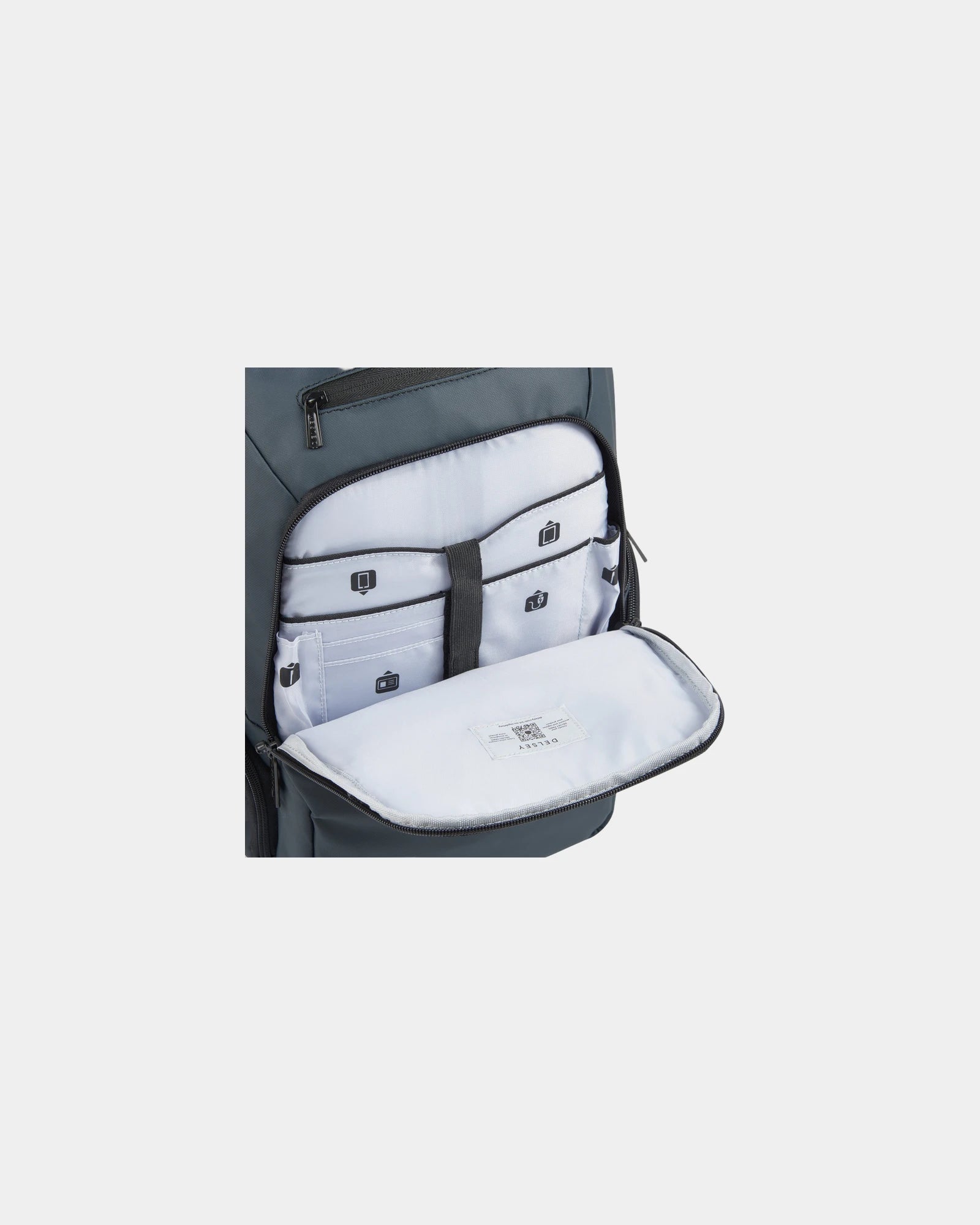 Custom polyester backpack Delsey Parvis Plus - 13