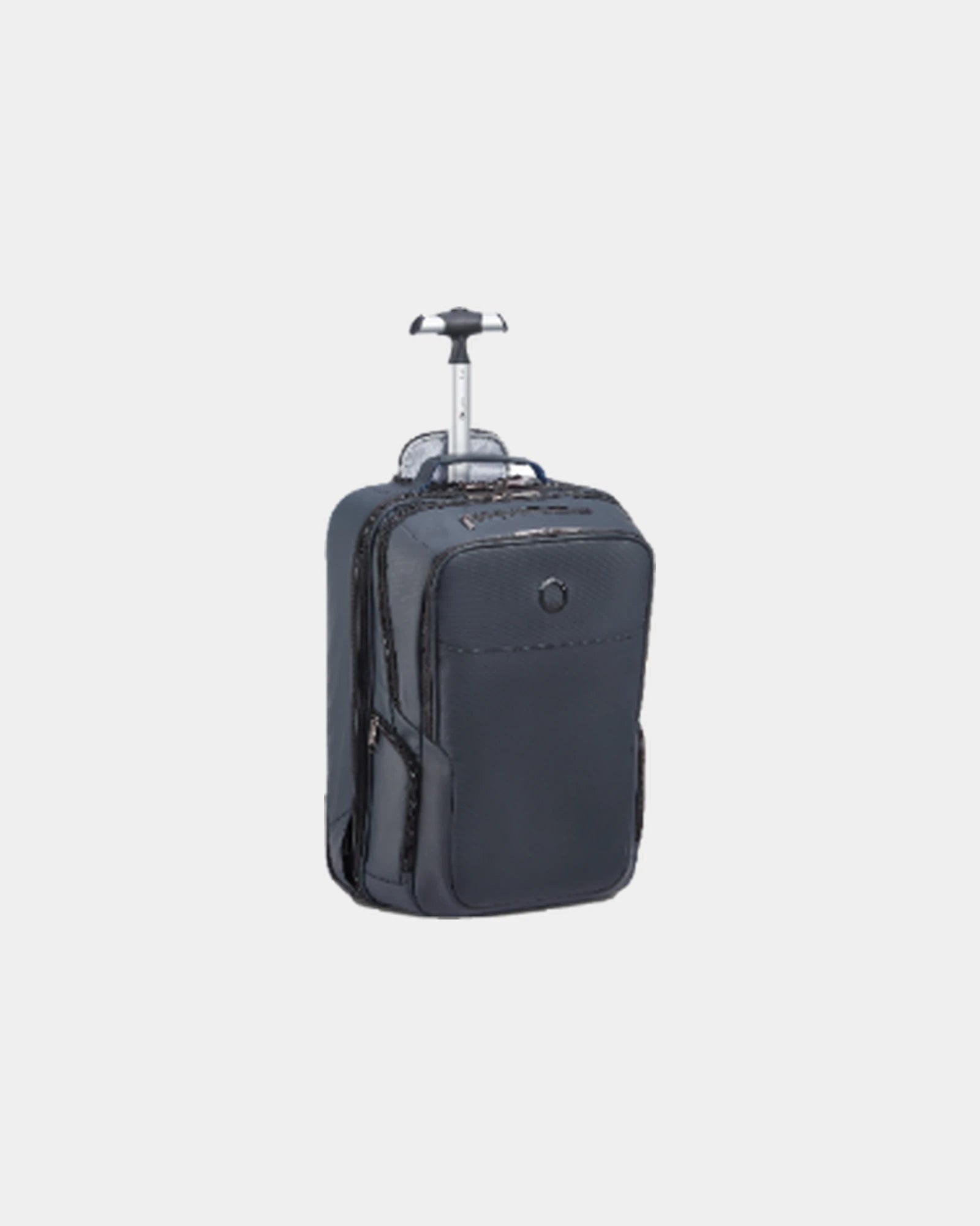 Custom polyester trolley backpack Delsey Parvis Plus - Grey