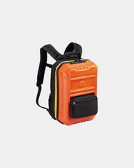 Custom polycarbonate backpack Delsey Rempart - Orange