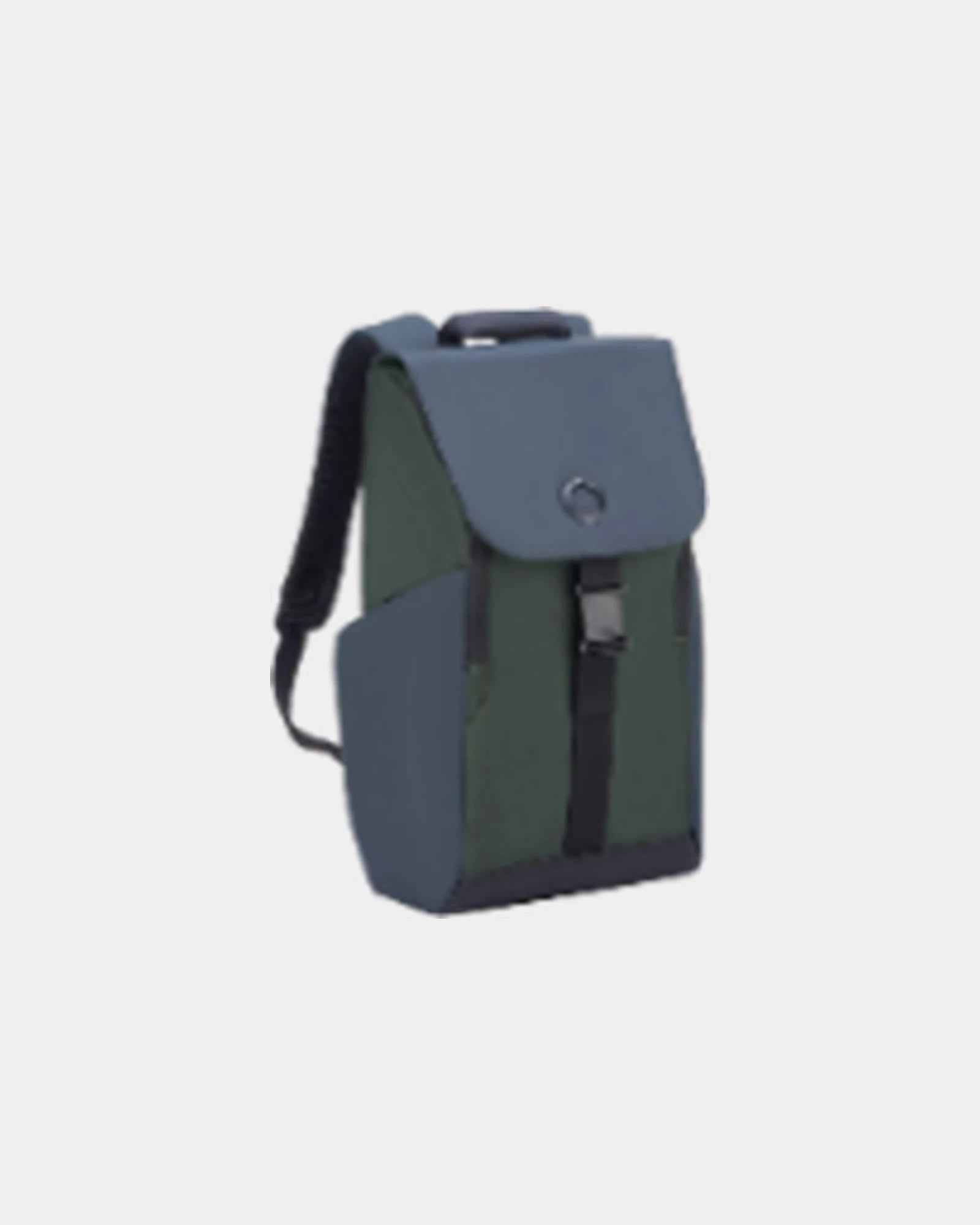 Custom polyester backpack Delsey SECURFLAP 16" - Army