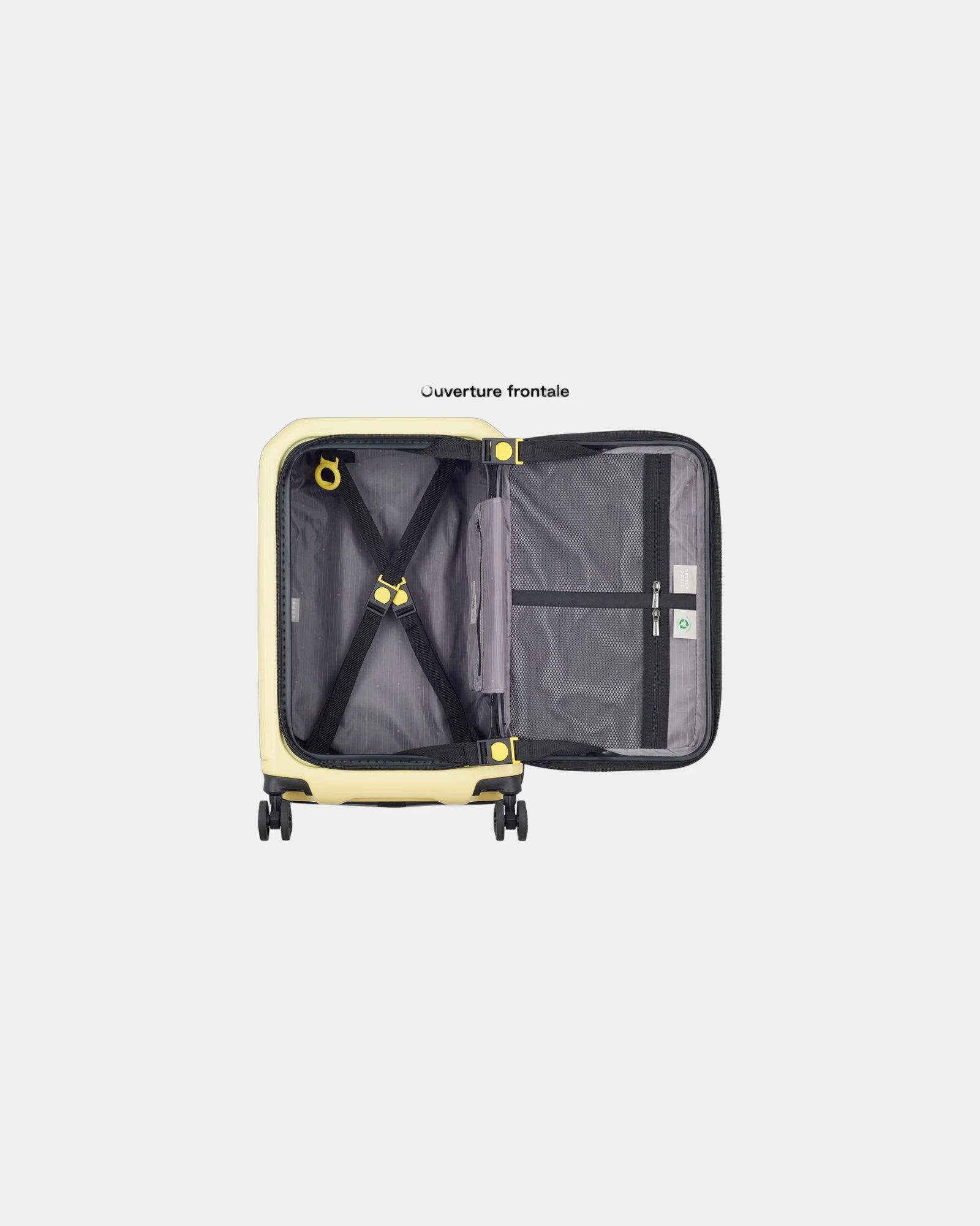 Custom polycarbonate cabin suitcase Delsey SECURITIME ZIP - 17