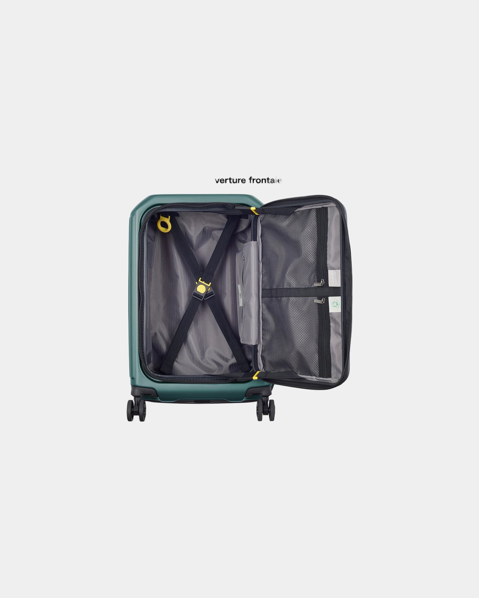 Custom polycarbonate cabin suitcase Delsey SECURITIME ZIP - 3