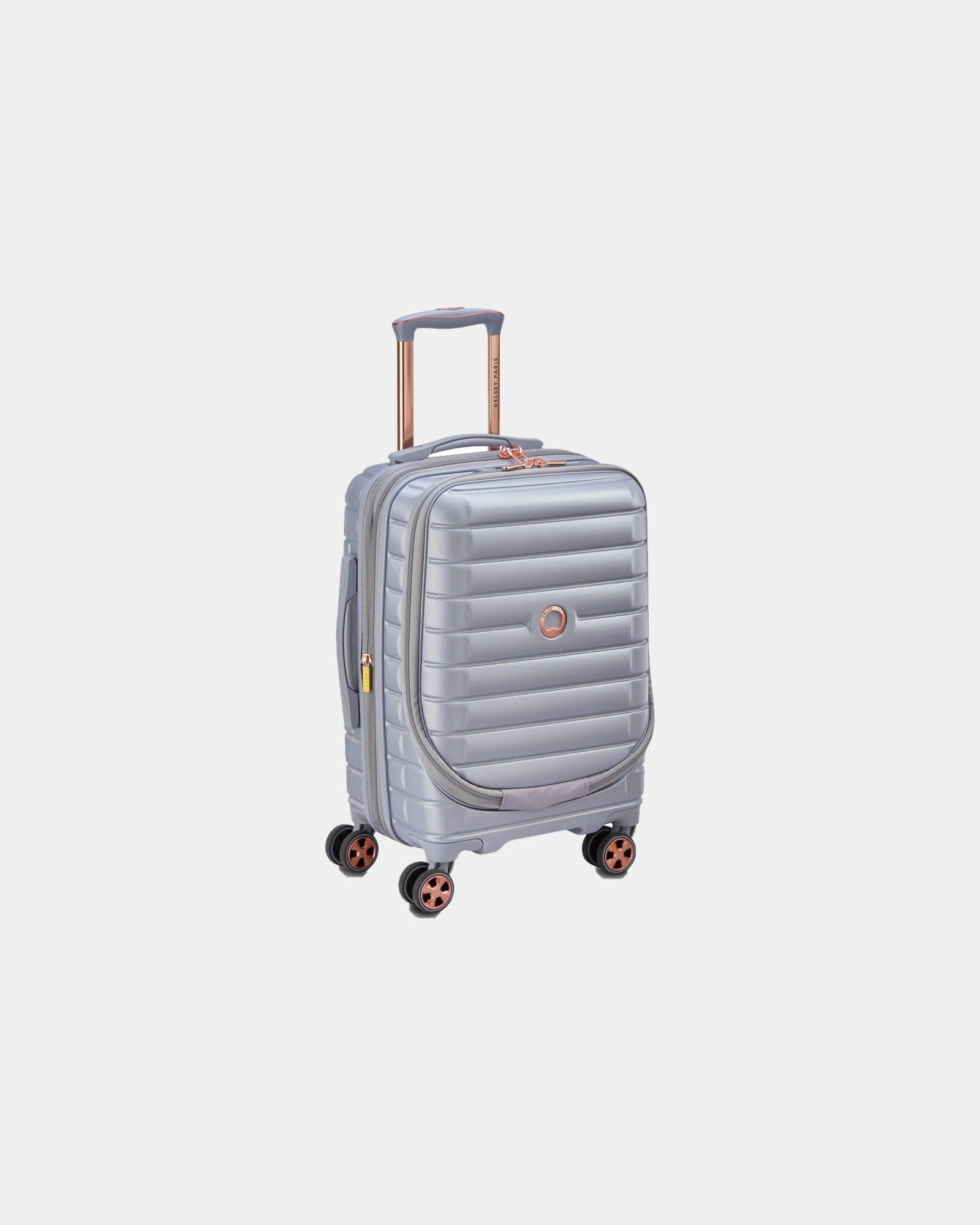 Custom polycarbonate suitcase Delsey Shadow 5.0 - Platinum