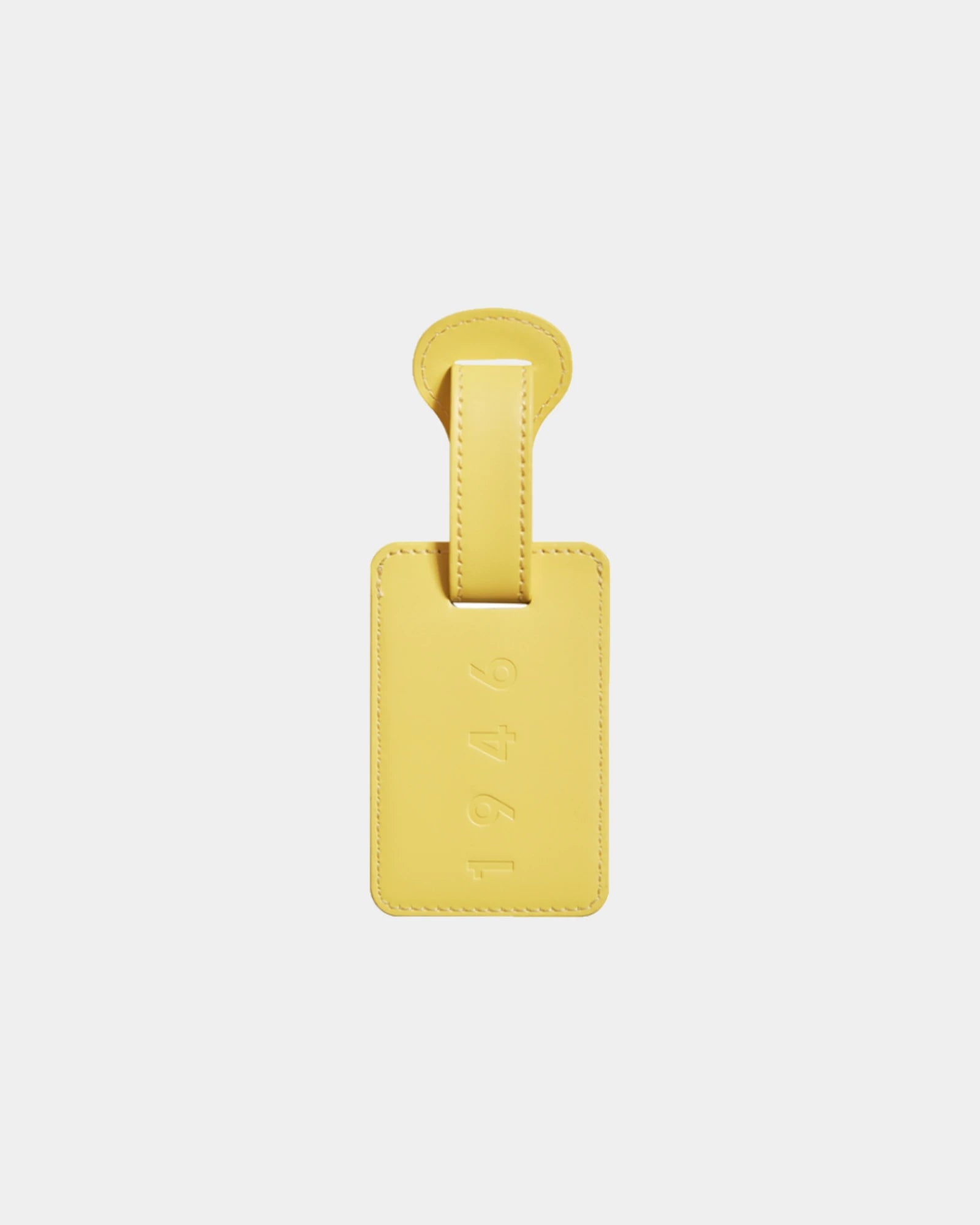 Custom promotional address holder Delsey 1946 - Bright Yellow