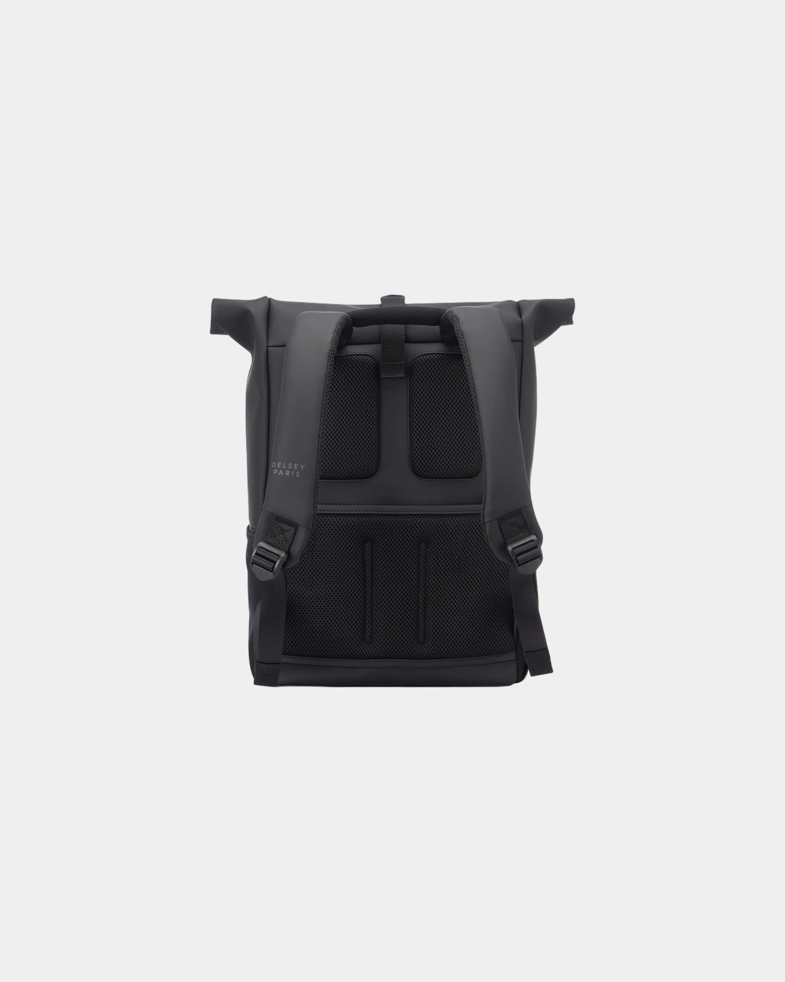 Custom recycled rolltop backpack Delsey Turenne Soft - 6