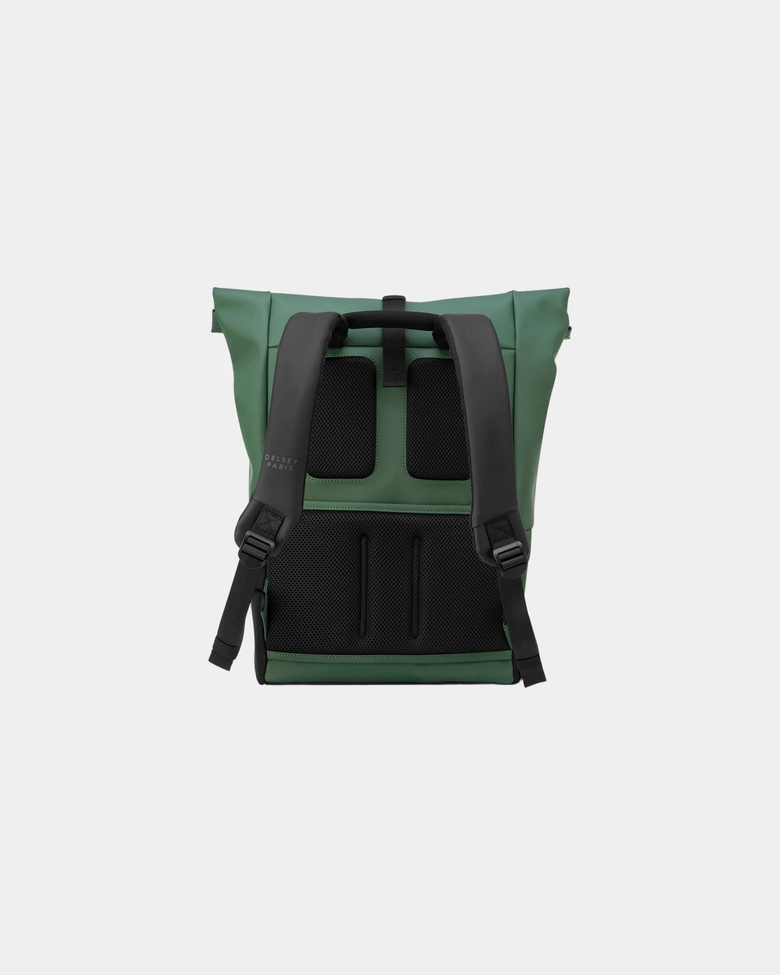 Custom recycled rolltop backpack Delsey Turenne Soft - 18