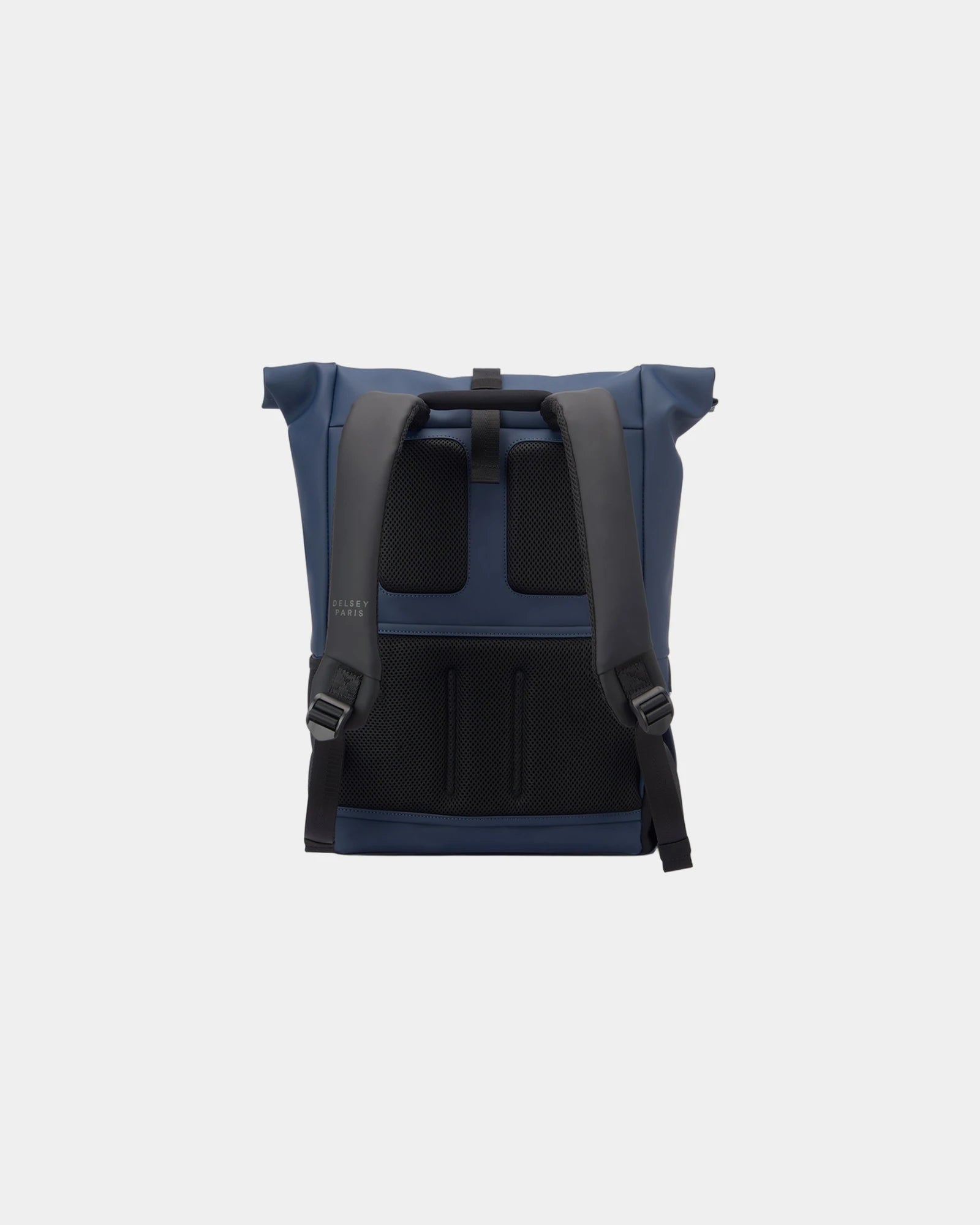 Custom recycled rolltop backpack Delsey Turenne Soft - 12
