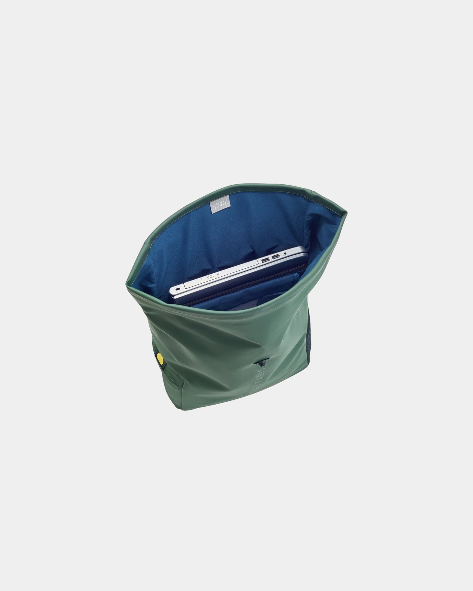 Custom recycled rolltop backpack Delsey Turenne Soft - 17