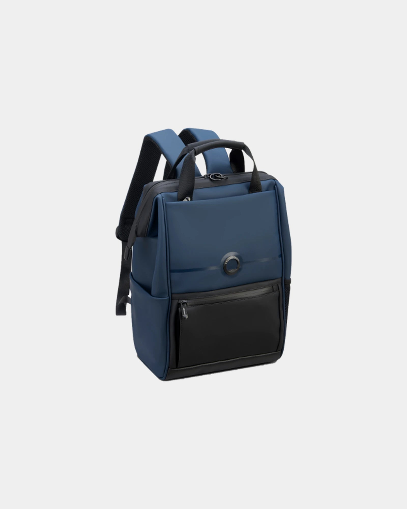 Custom promotional backpack Delsey Turenne Soft - Midnight Blue