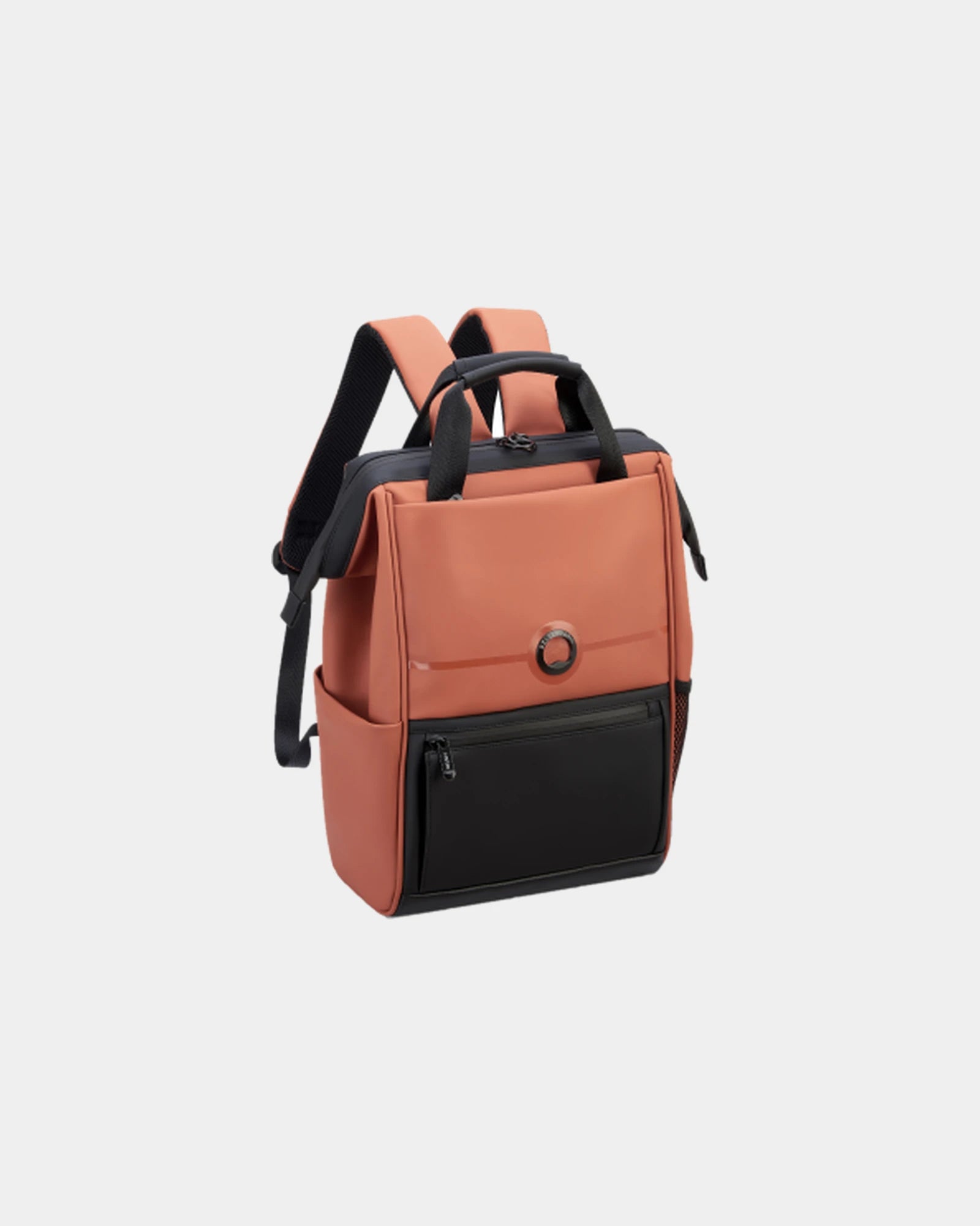 Custom promotional backpack Delsey Turenne Soft - Brick