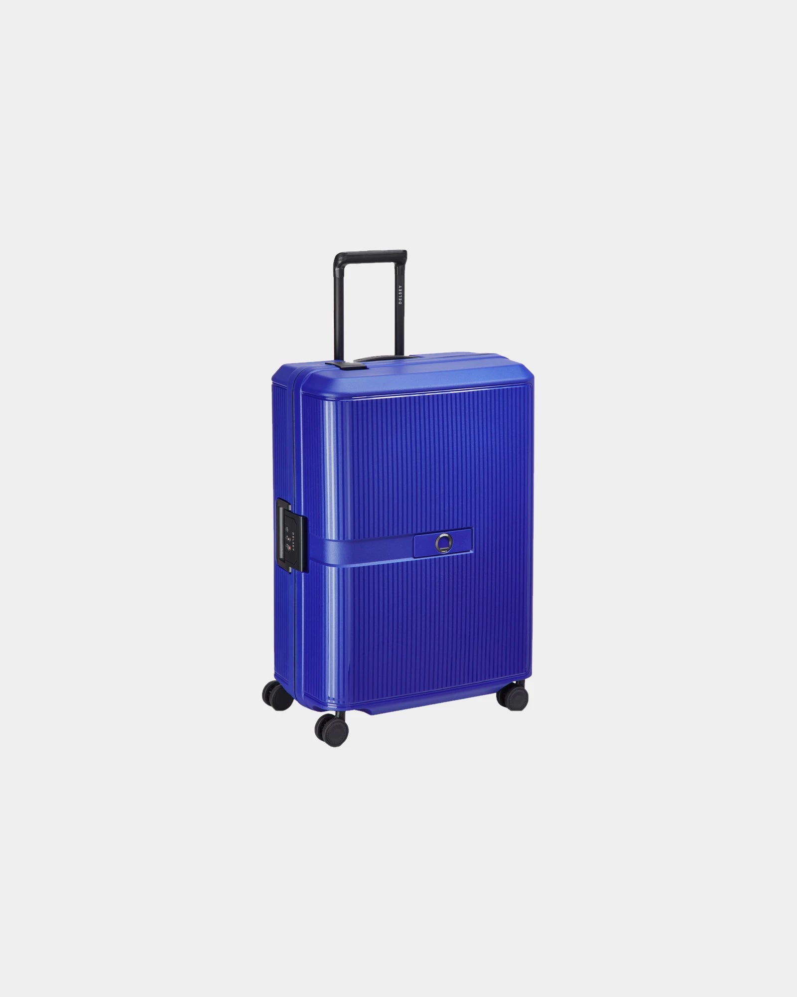 Custom polypropylene travel bag Delsey Vauban - Electric Blue