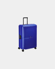 Custom polypropylene suitcase Delsey Vauban 76cm - Electric Blue