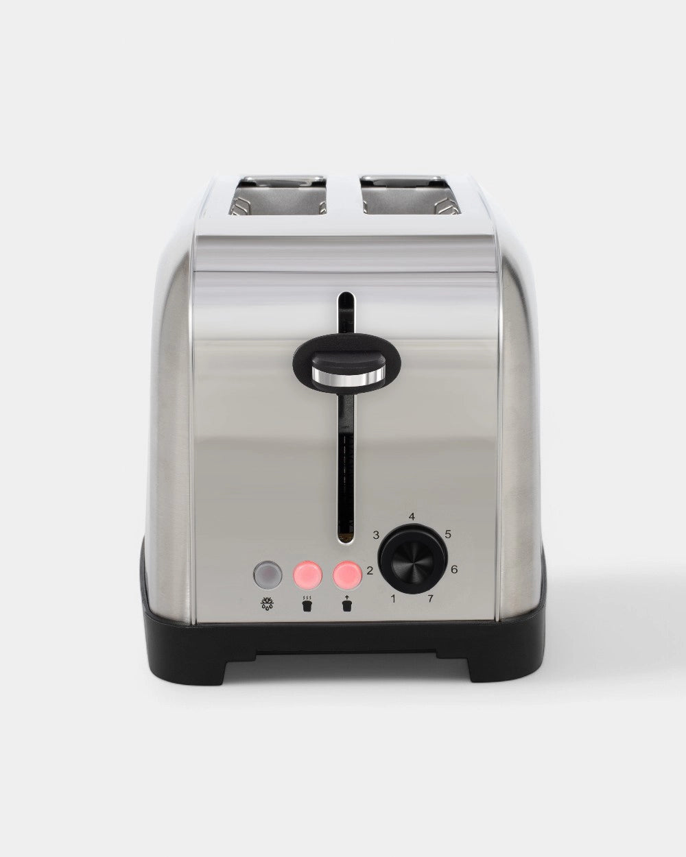 2-Slice Stainless Steel Toaster Customizable