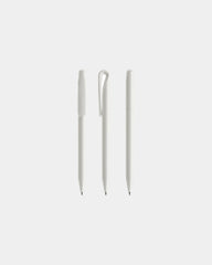 Custom eco-friendly Prodir writing instruments - White Polished