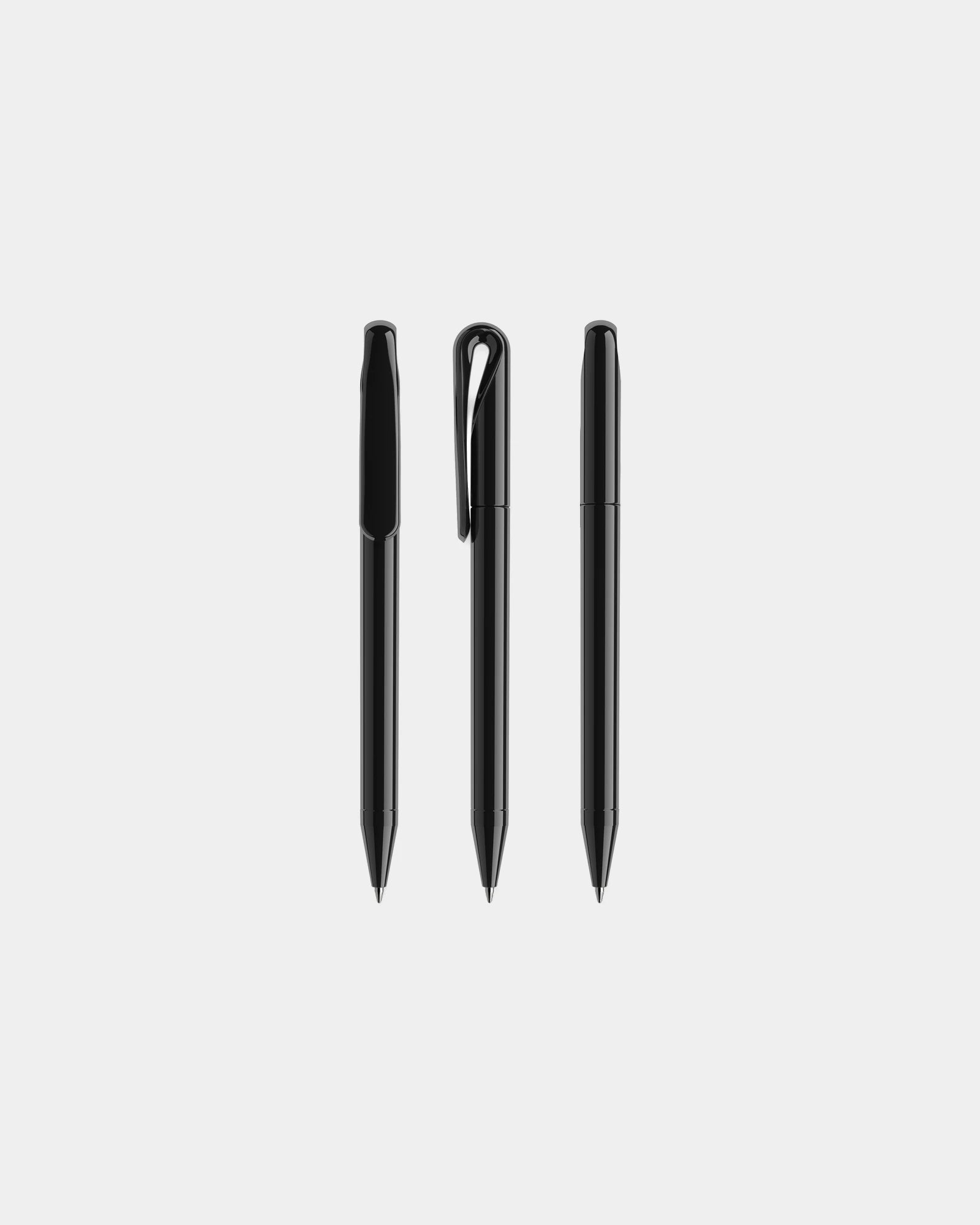 Custom eco-friendly Prodir writing instruments - Black Polished