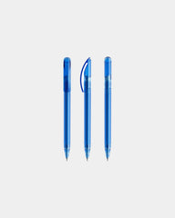 Custom eco-friendly Prodir DS3TTT transparent pen - Sky Blue Transparent
