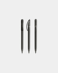 Custom eco-friendly Prodir DS3TTT transparent pen - Anthracite Transparent