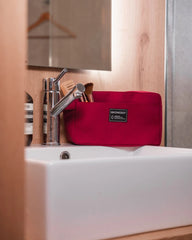 Custom recycled PET toiletry bag Ekomodo Apain