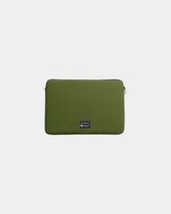 Custom recycled polyamide laptop case Ekomodo Apar 13" - Green