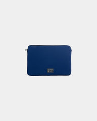 Custom recycled polyamide laptop case Ekomodo Apar 13" - Navy