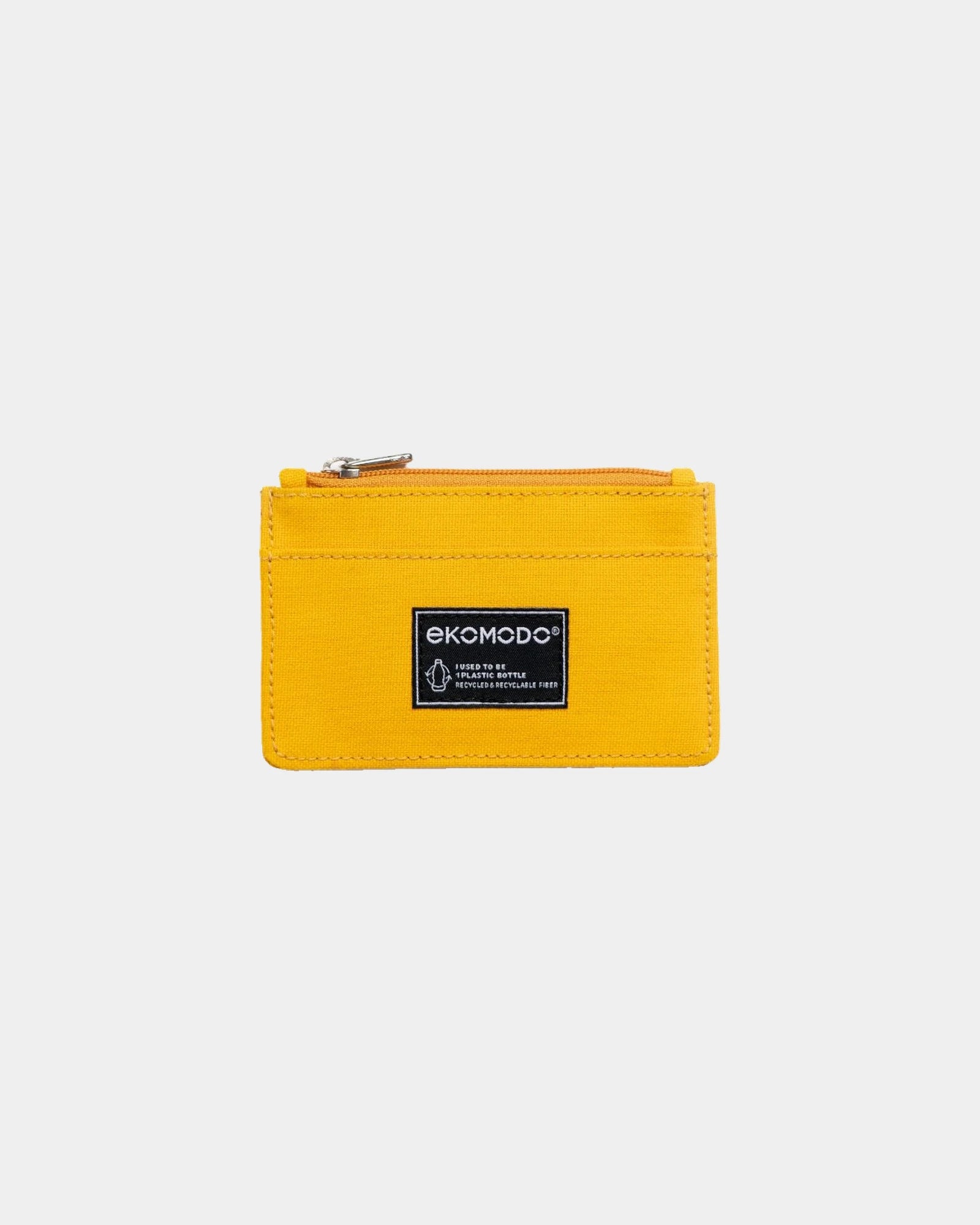 Custom Diru recycled polyester wallet - Yellow