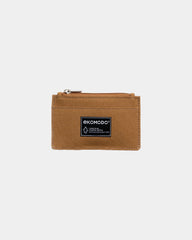 Custom Diru recycled polyester wallet - Brown