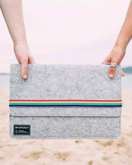 Custom recycled polyester laptop case Ekomodo Hazi