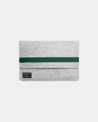 Housse ordinateur recyclée Ekomodo Hazi 13" à personnaliser - Dark Green