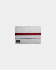 Custom recycled polyester laptop case Ekomodo Hazi - Garnet