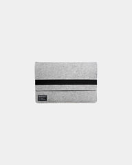 Custom recycled polyester laptop case Ekomodo Hazi - Black