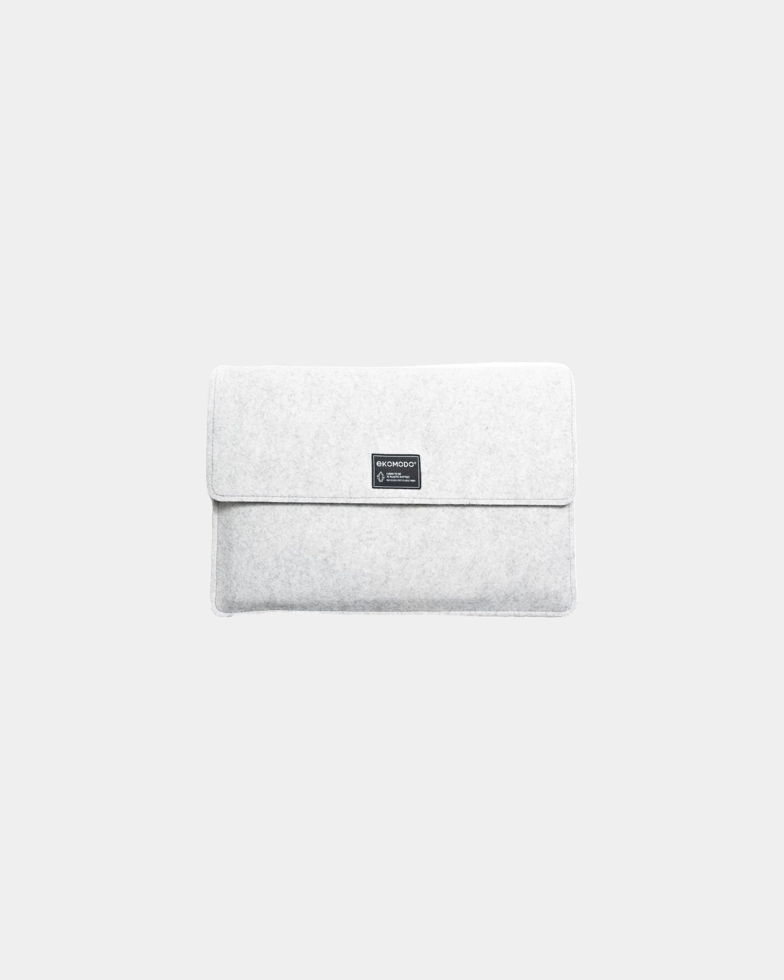 Custom recycled polyester laptop case Ekomodo Lapatx 13" - Grey