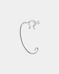 Custom stainless steel bag hook Alessi Minou - Silver
