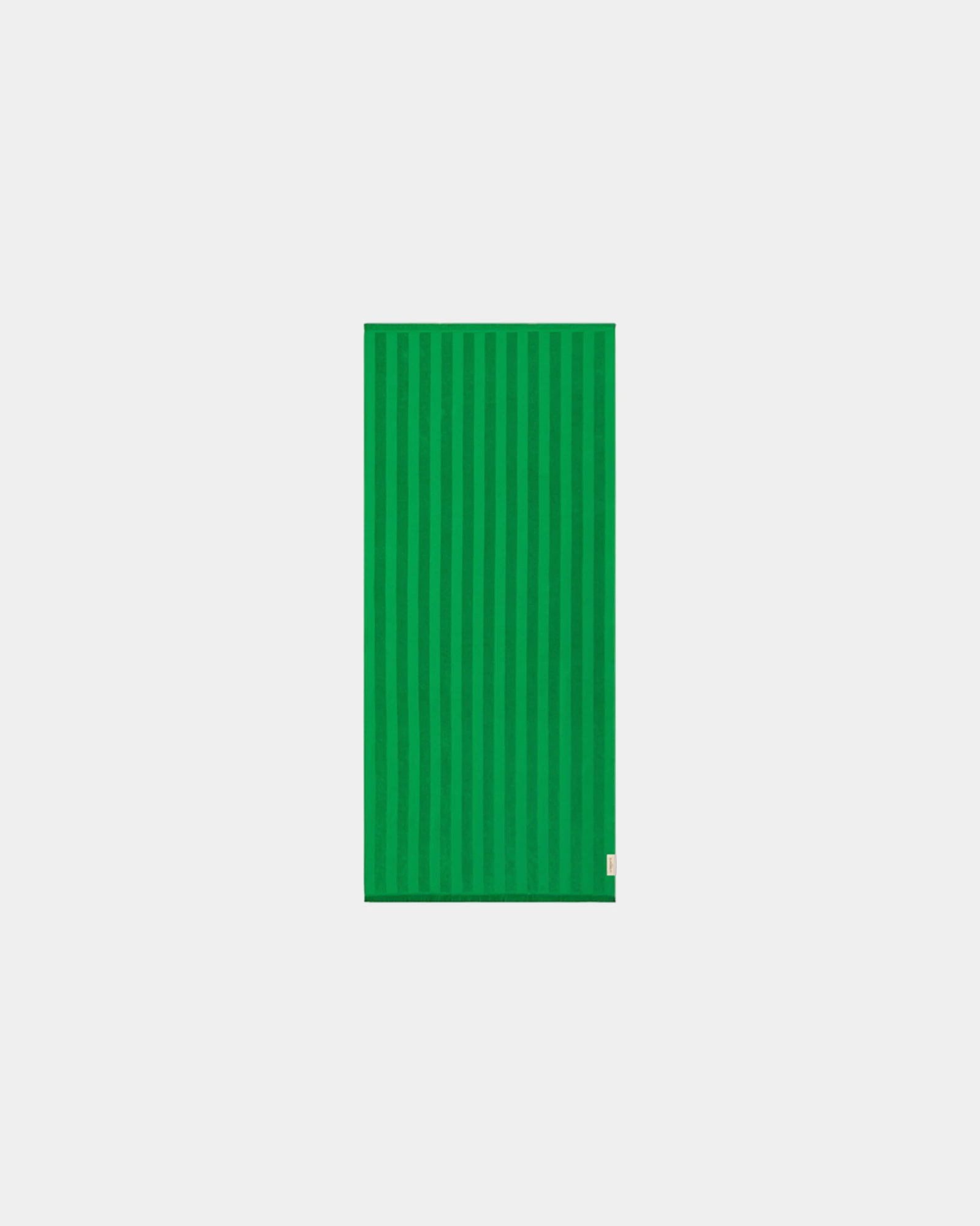Custom eco-friendly beach towel LA SERVIETTE PARIS 90x200 - Pomelo Green