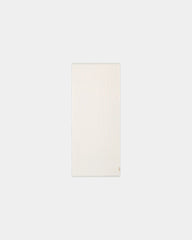 Custom eco-friendly beach towel LA SERVIETTE PARIS 90x200 - Pearl White