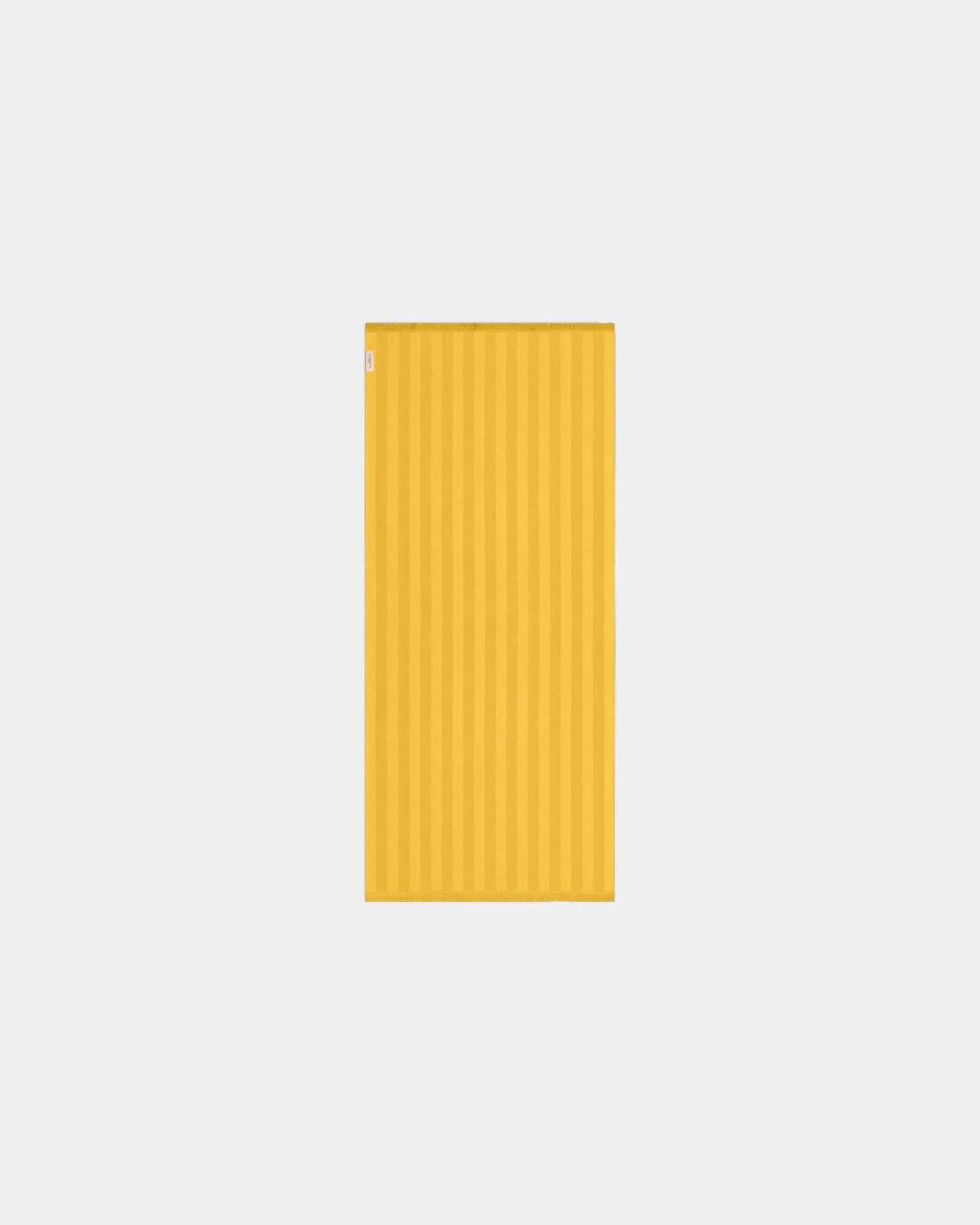 Custom eco-friendly beach towel LA SERVIETTE PARIS 90x200 - Olympus Yellow