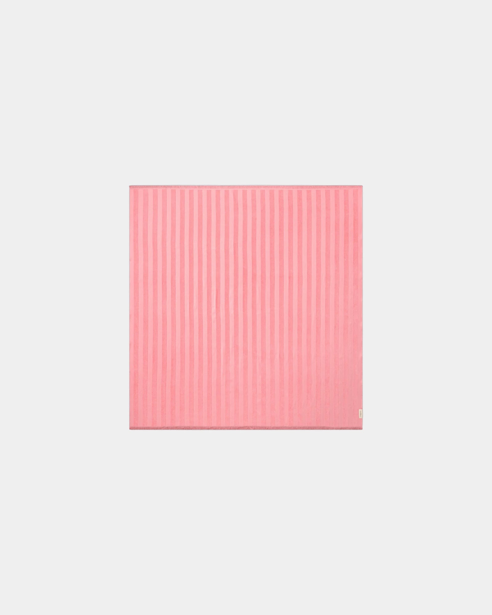 Custom eco-friendly XL beach fouta La Serviette Paris - Venus Pink
